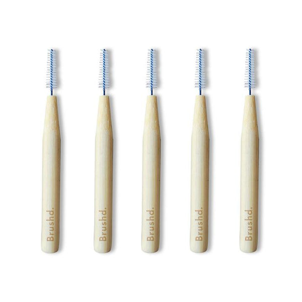 Bamboo Interdental brushes - 5 pack (0.8mm)